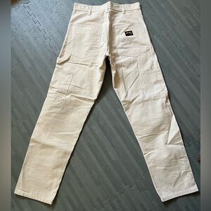 Stan Ray USA Off-White Canvas Trousers